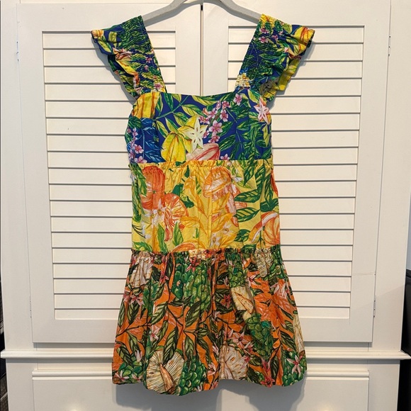 FARM Rio Multicolor Strapless Dress - Picture 1 of 6
